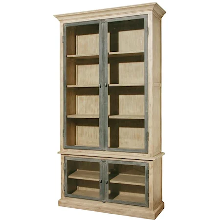 Casement Cabinet with 4 Doors and 4 Shelves